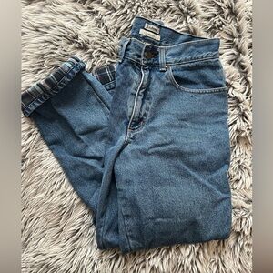 90’s L.L. Bean Denim Jeans with Flannel Lining